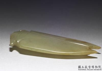 图片[3]-Jade Cicada, Western Han dynasty (206 BCE-8 CE)-China Archive